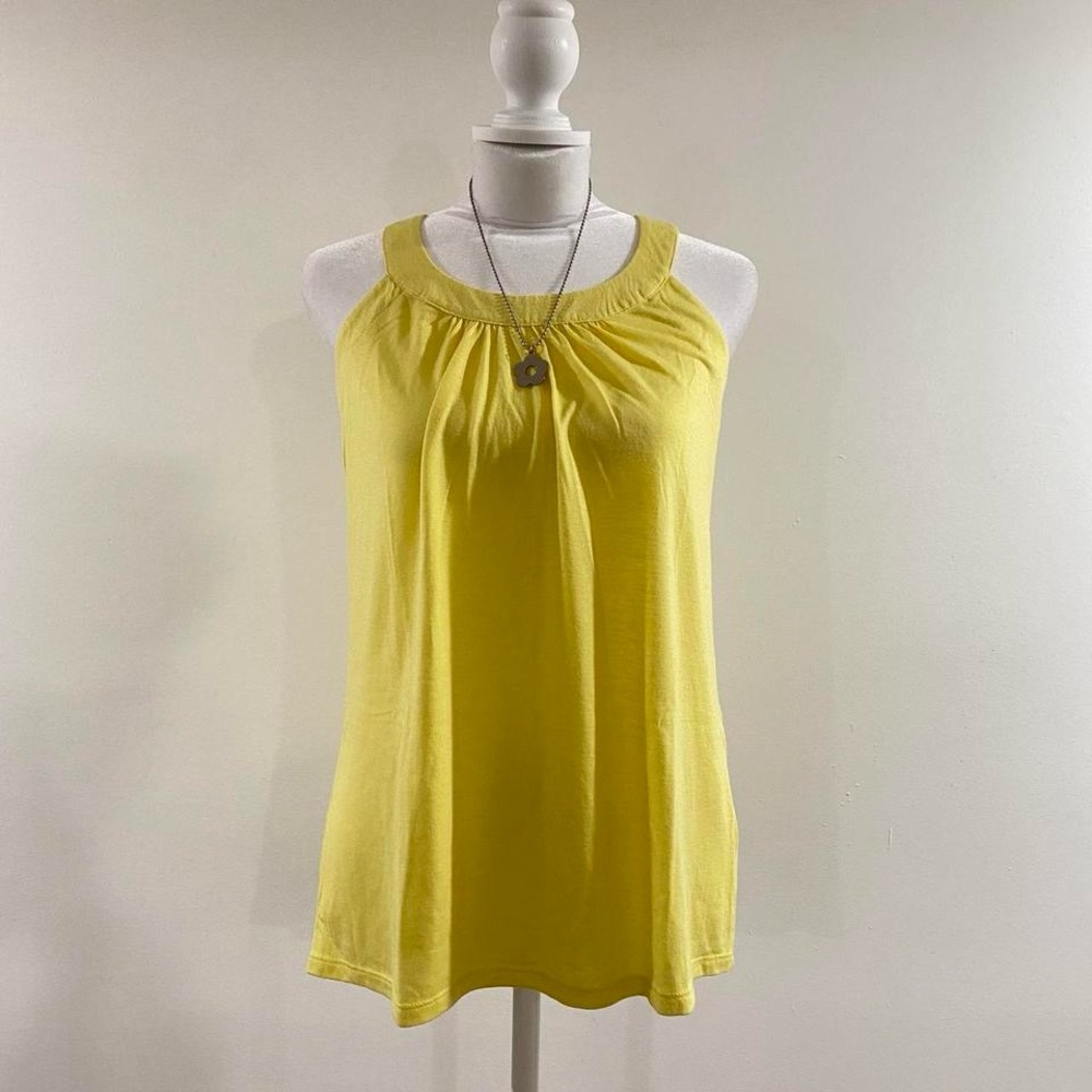 5/$25 Yellow Sleeveless Women's Top